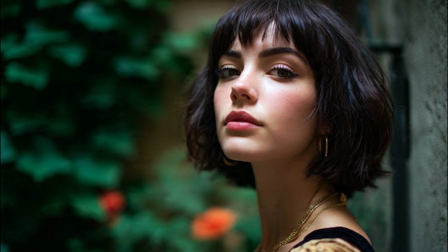 Wolf Cut With Bangs