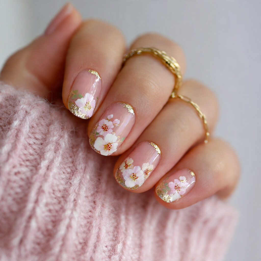 14 Korean Nail Art Ideas: The Cutest, Glossiest Designs You’ll Want Immediately 3 blush nails for korean nail art