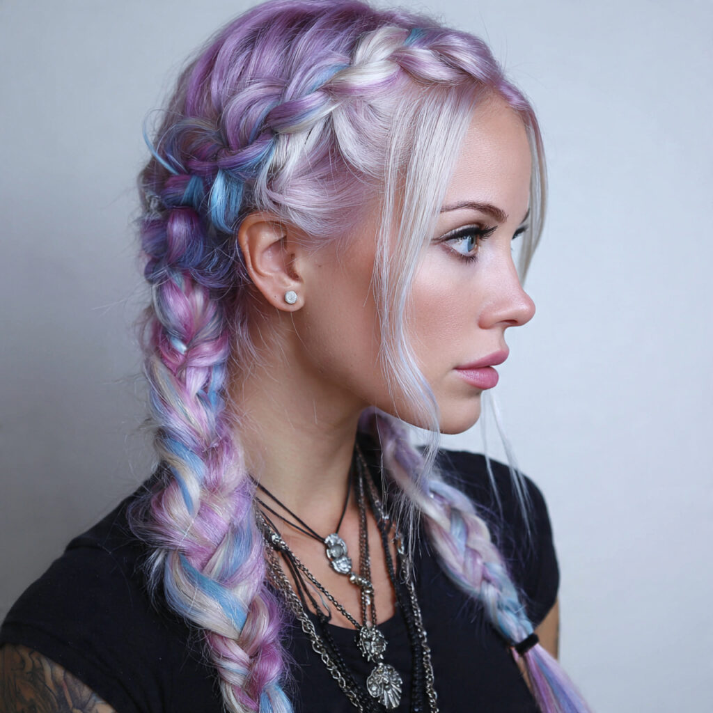 15 Quick Braided Hairstyles Ideas That Make You Look Put-Together in Minutes 15 braided pigtails
