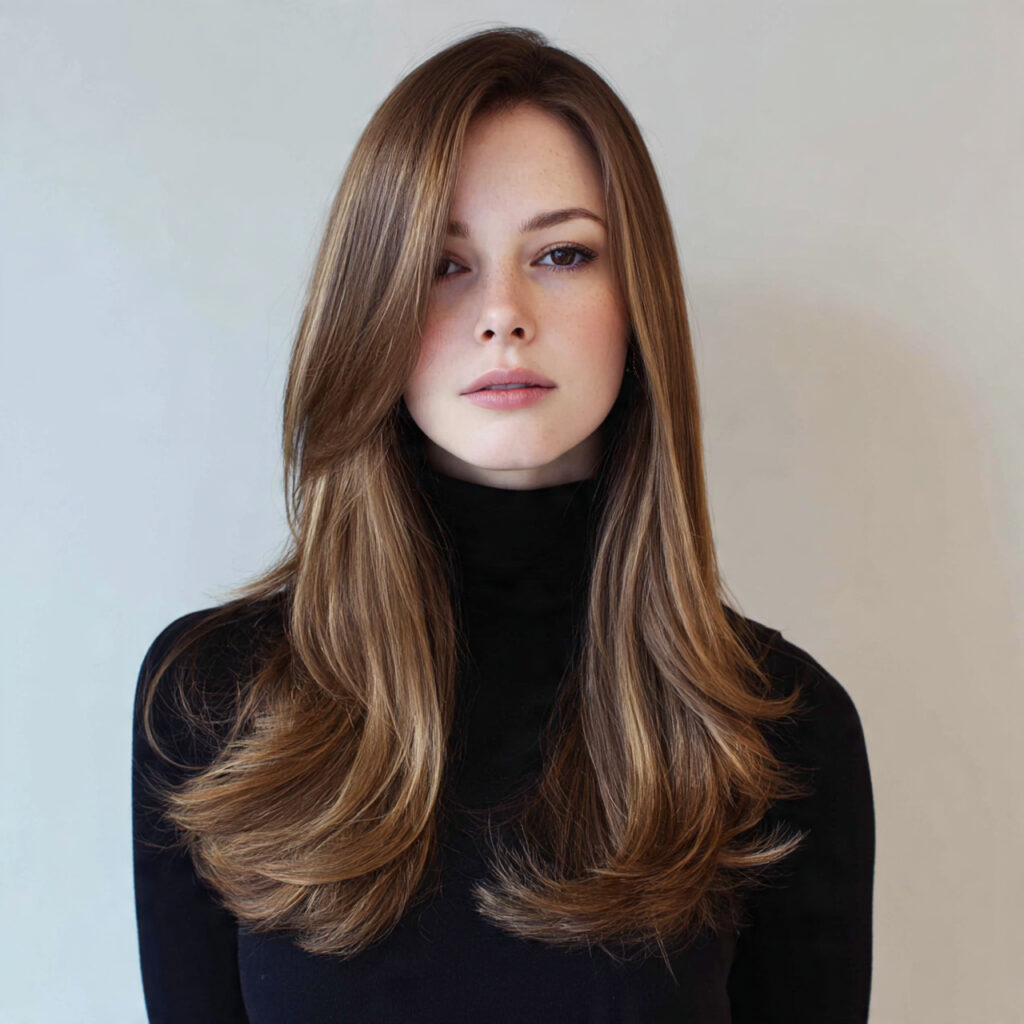 12 Side Part Hairstyles That Instantly Make You Look More Polished 2 classic sleek side part for women