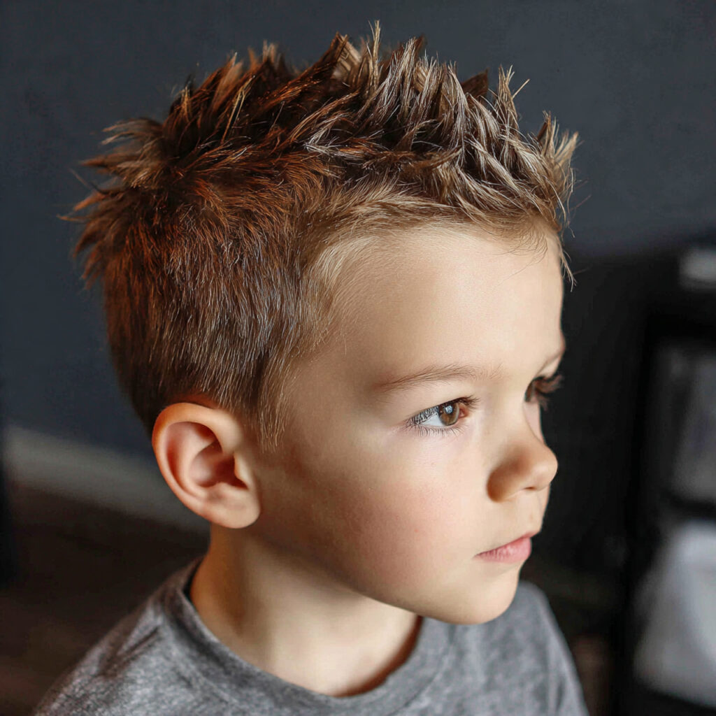 14 Boy Hairstyle Ideas That Are Seriously Cool Right Now 8 faux hawk for boy