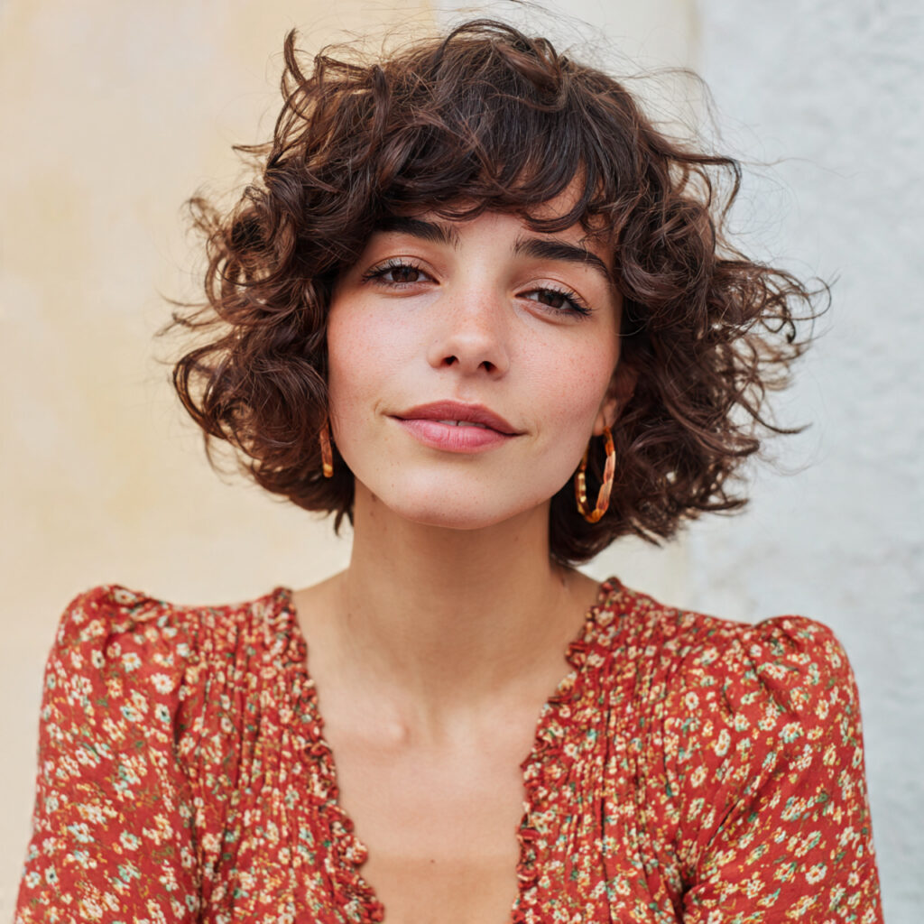 14 Short Curly Hairstyles That Are Cute, Cool, and Basically Doing the Most in the Best Way 4 french bob for curly hair for short curly hairstyl