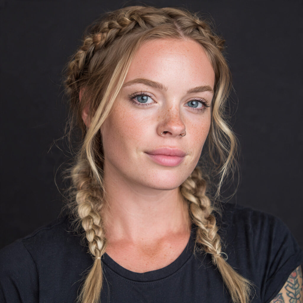 15 Quick Braided Hairstyles Ideas That Make You Look Put-Together in Minutes 9 front accent braid