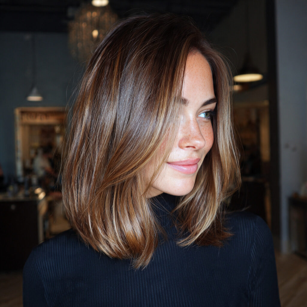 15 Long Bob Hairstyles That Are Seriously Chic, Low-Maintenance, and About to Be Everywhere 15 long bob with balayage