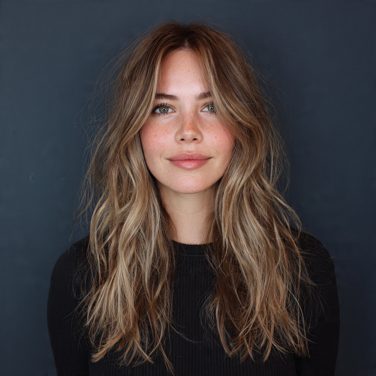 14 Middle Part Hairstyles Ideas That’ll Make You the Hair Icon of 2026 (Bye, Side Part Drama!) 13 Messy Textured Middle Part