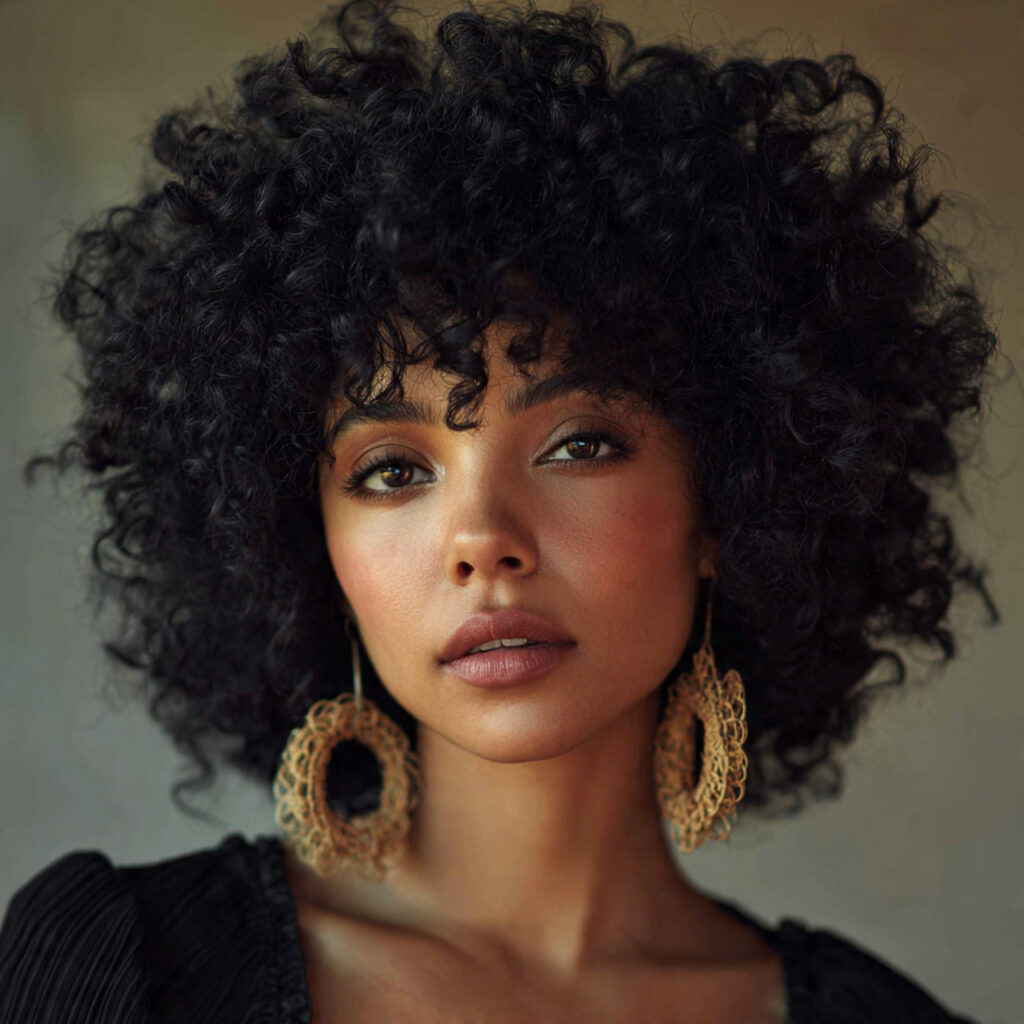 14 Open Hairstyle Ideas That Are Cute, Easy, and Giving Main-Character Energy 15 natural open hair with defined texture