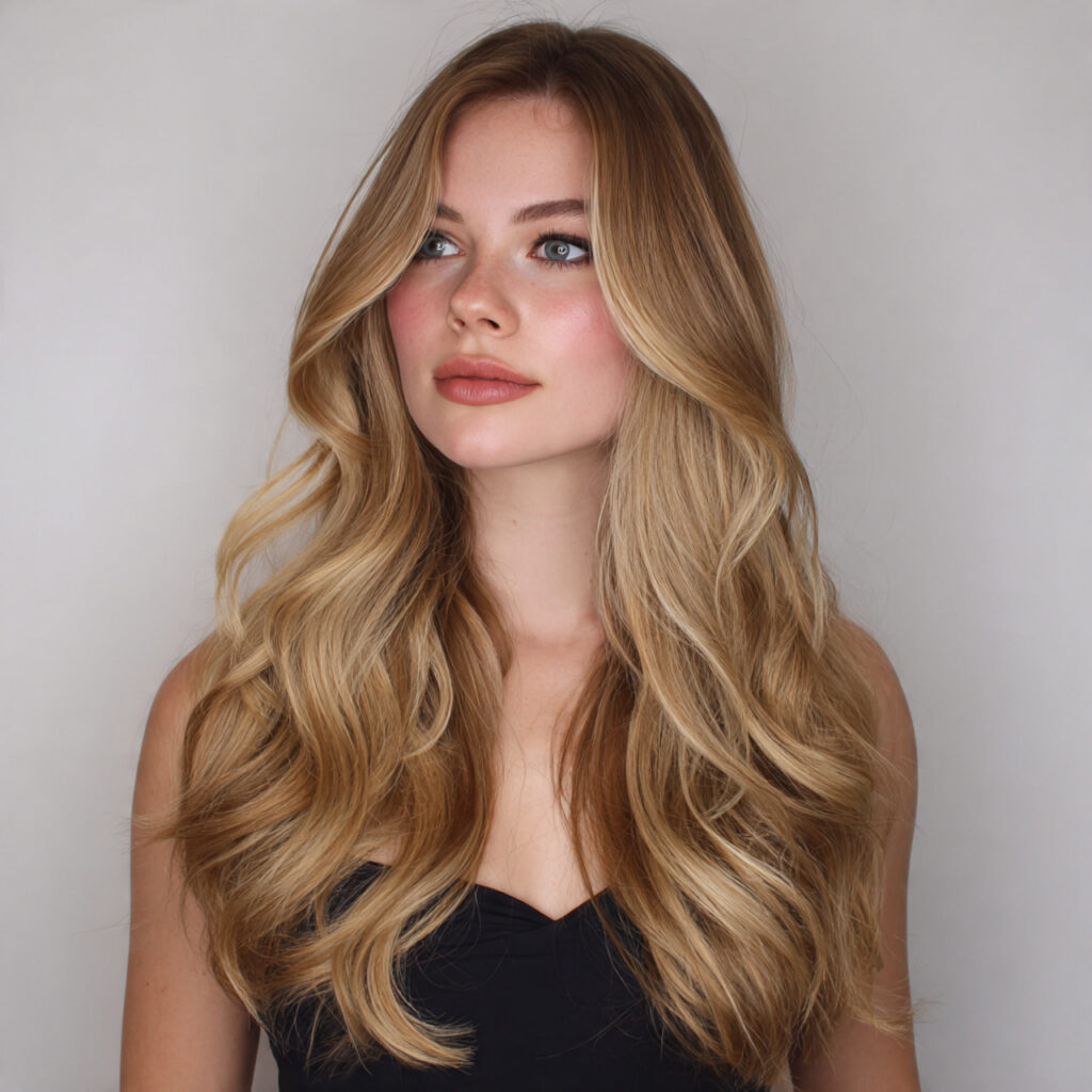 15 Engagement Hairstyle Ideas That Are Romantic, Chic, and Seriously Photo-Ready 2 soft hollywood waves for engagement hairstyle