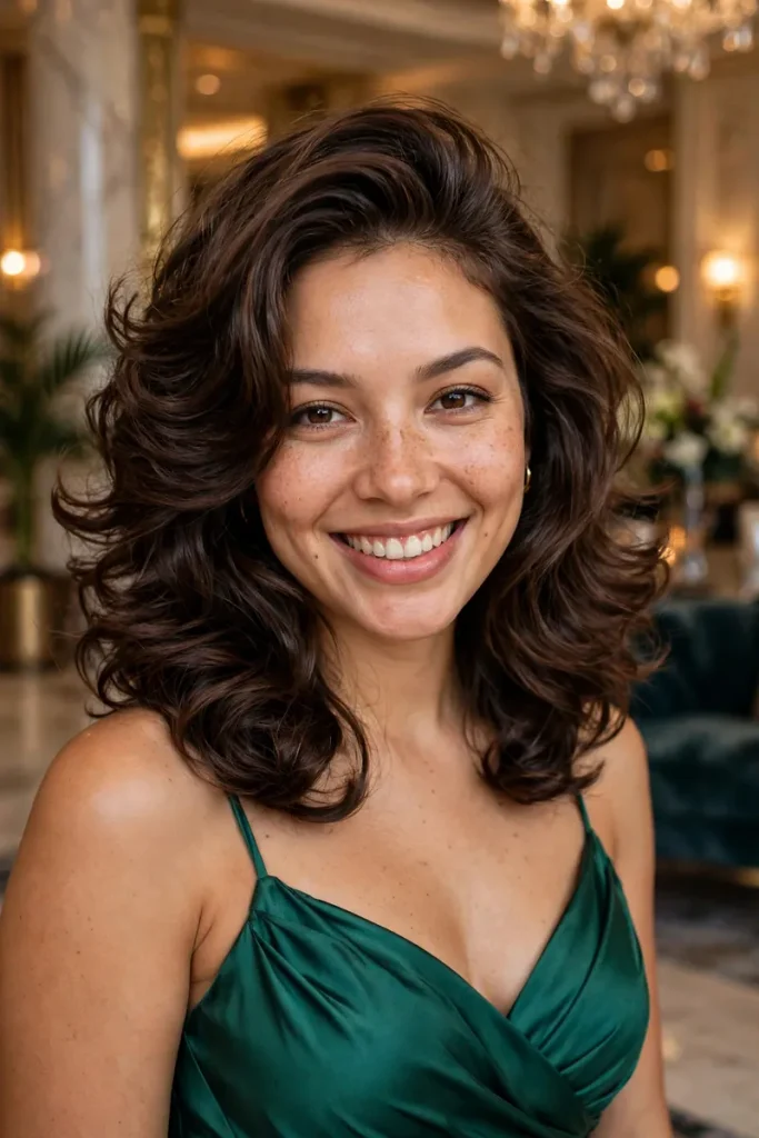 16 Party Hairstyles ideas, Sorted by How Much Dancing You'll Do 2 01 glossy volume blowout