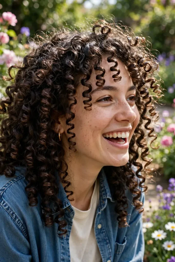 16 Curled Hairstyles Ideas Sorted by Curling Iron Barrel Size 2 01 spiral ringlets