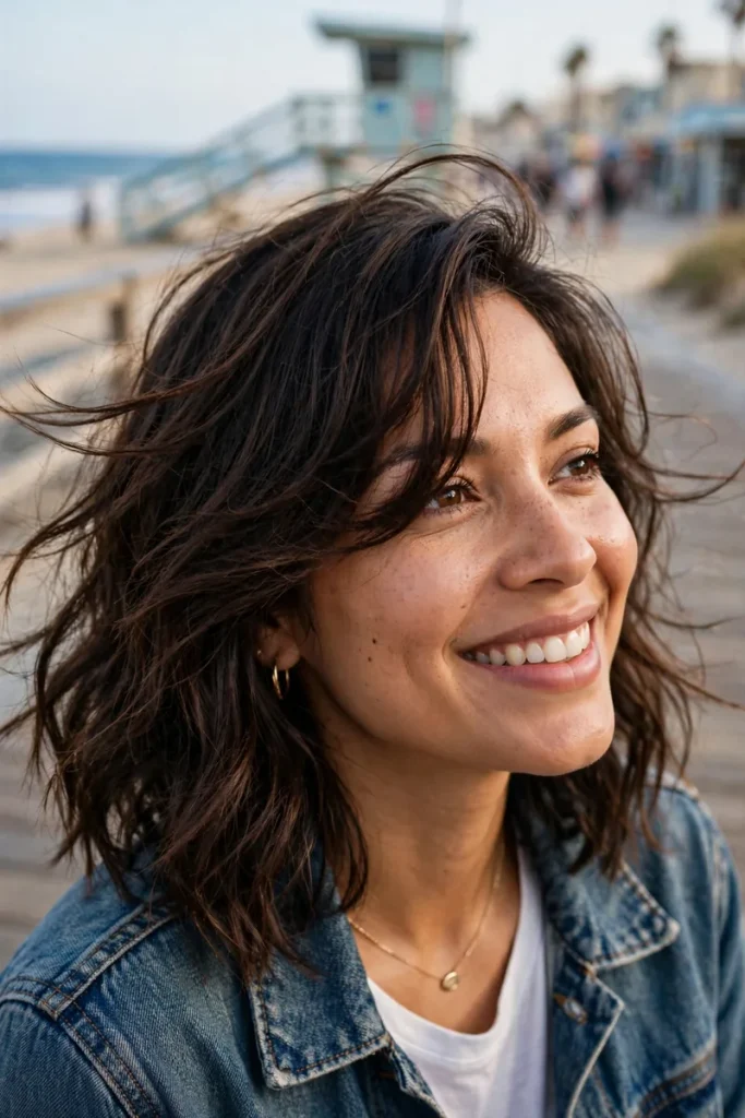 15 Hairstyles With Bangs, Sorted by How Much Commitment They Take 3 02 side swept bangs waves