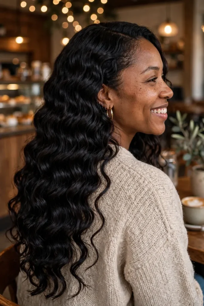 13 Weave Hairstyle Ideas, Organized by Installation Method 6 05 mid deep wave