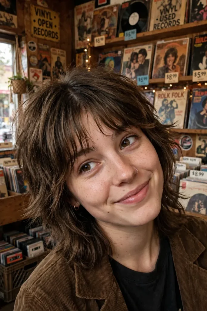 15 Hairstyles With Bangs, Sorted by How Much Commitment They Take 7 06 curtain bangs shag