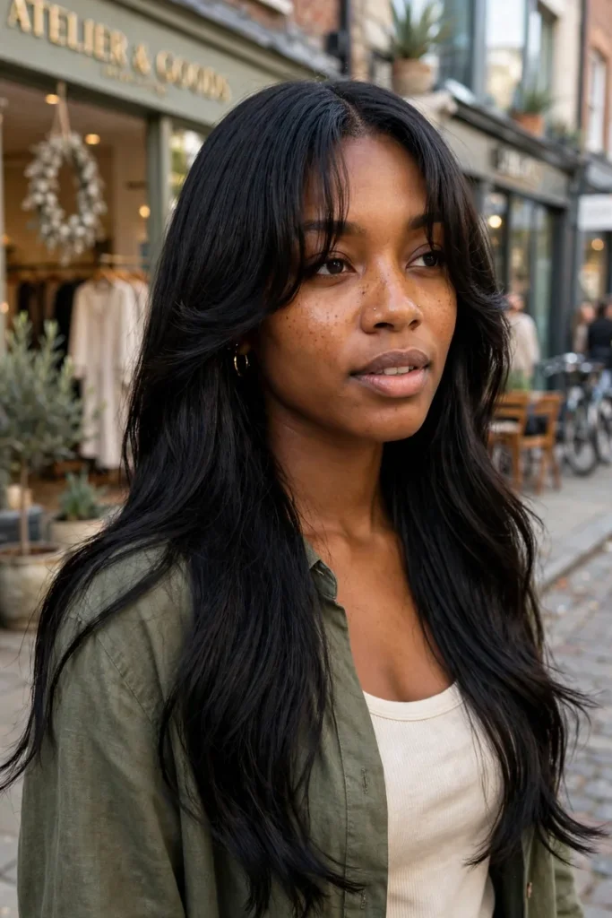 13 Weave Hairstyle Ideas, Organized by Installation Method 14 13 curtain bangs sew in