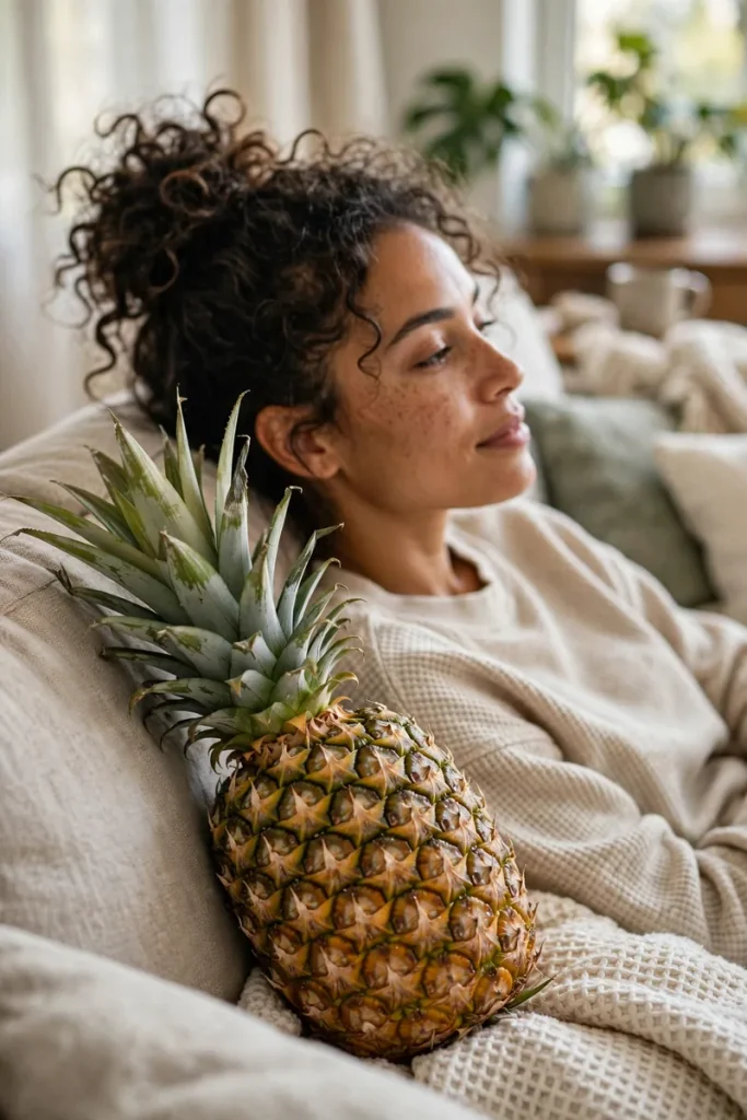 14 Curly Hairstyles Worn Down, Pulled From One Actual Week of My Own Hair Diary 14 13 lazy pineapple