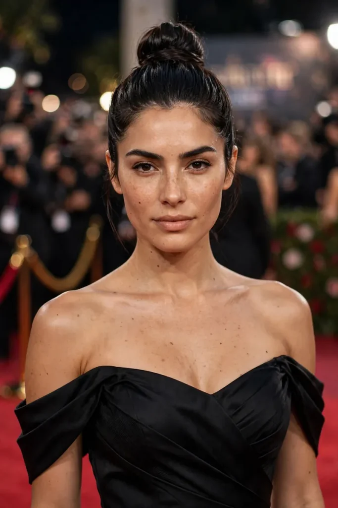 16 Party Hairstyles ideas, Sorted by How Much Dancing You'll Do 14 13 sleek high top knot
