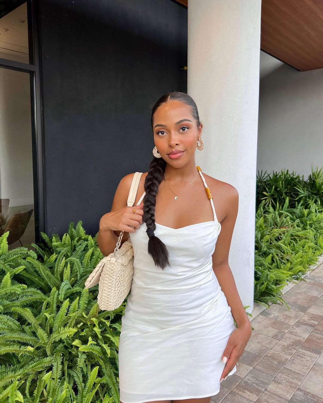 13 Hairstyles for Black Women That Are Giving Main Character Energy Right Now 12 Braided Ponytail