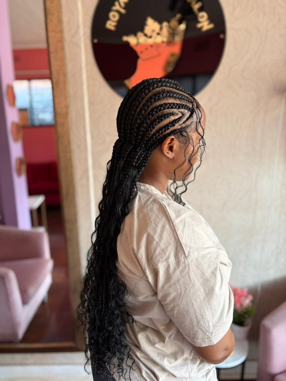 14 African Braids Hairstyles Ideas That Will Instantly Upgrade Your Look (No Effort Required) 5 Cornrows (Sleek & Straight