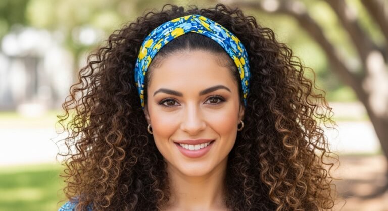 14 Curly Hairstyles with Headbands That Will Instantly Upgrade Your Look (Zero Effort, All Style)