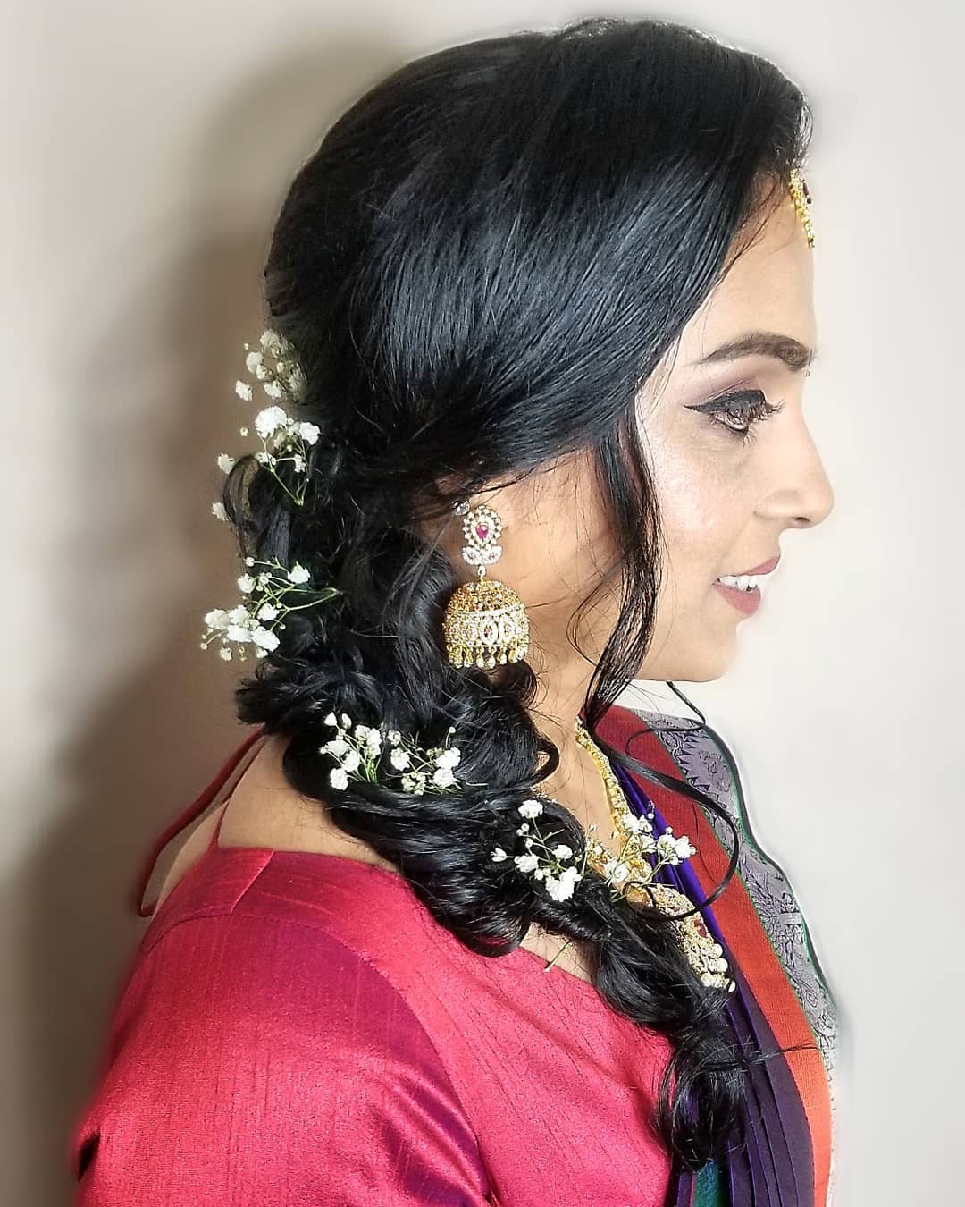 16 Curly Prom Hairstyles That Will Have You Serving Main Character Energy All Night 12 Curly Side Braid