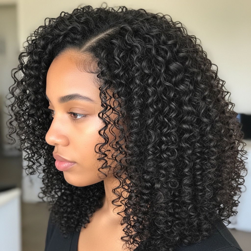 15 Curly Wedding Hairstyles That Will Make You Say “Wait… Why Didn’t I Do This Sooner?!” 14 Defined Spiral Curls with Middle Part