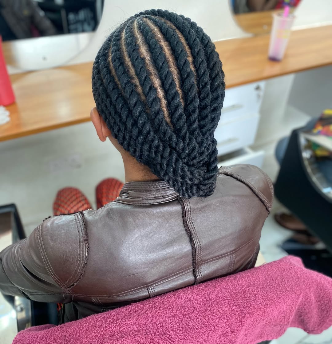 16 Flat Twist Hairstyles That Will Instantly Upgrade Your Look (And Yes, You Can Totally Pull These Off ) 8 Flat Twist Updo