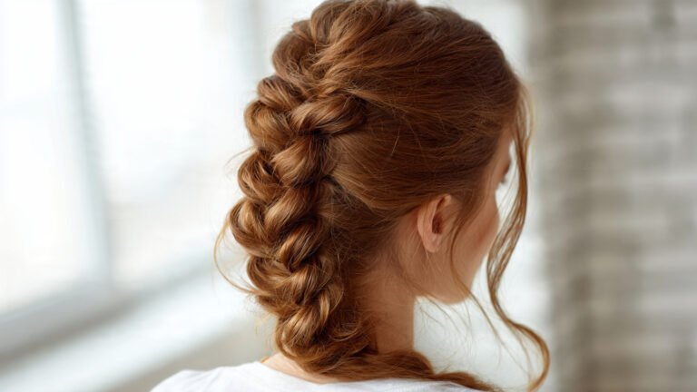 French Braid Hairstyle