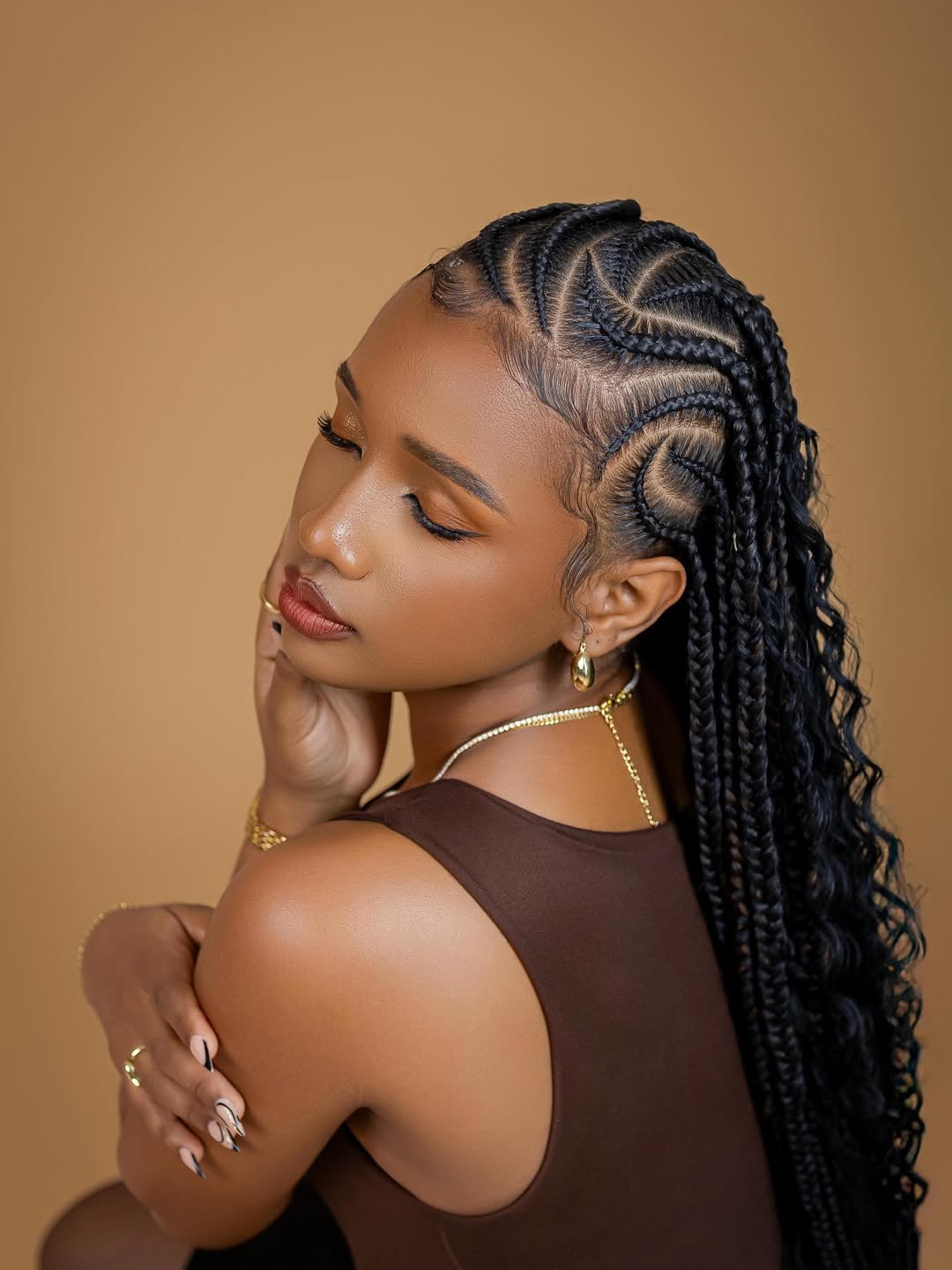 14 African Braids Hairstyles Ideas That Will Instantly Upgrade Your Look (No Effort Required) 4 Fulani Braids