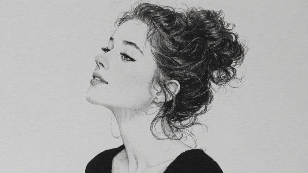 Hairstyles Drawing Ideas