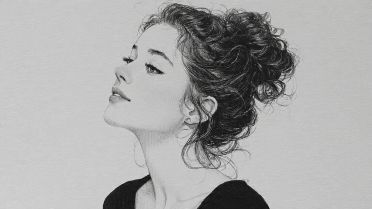 Hairstyles Drawing Ideas