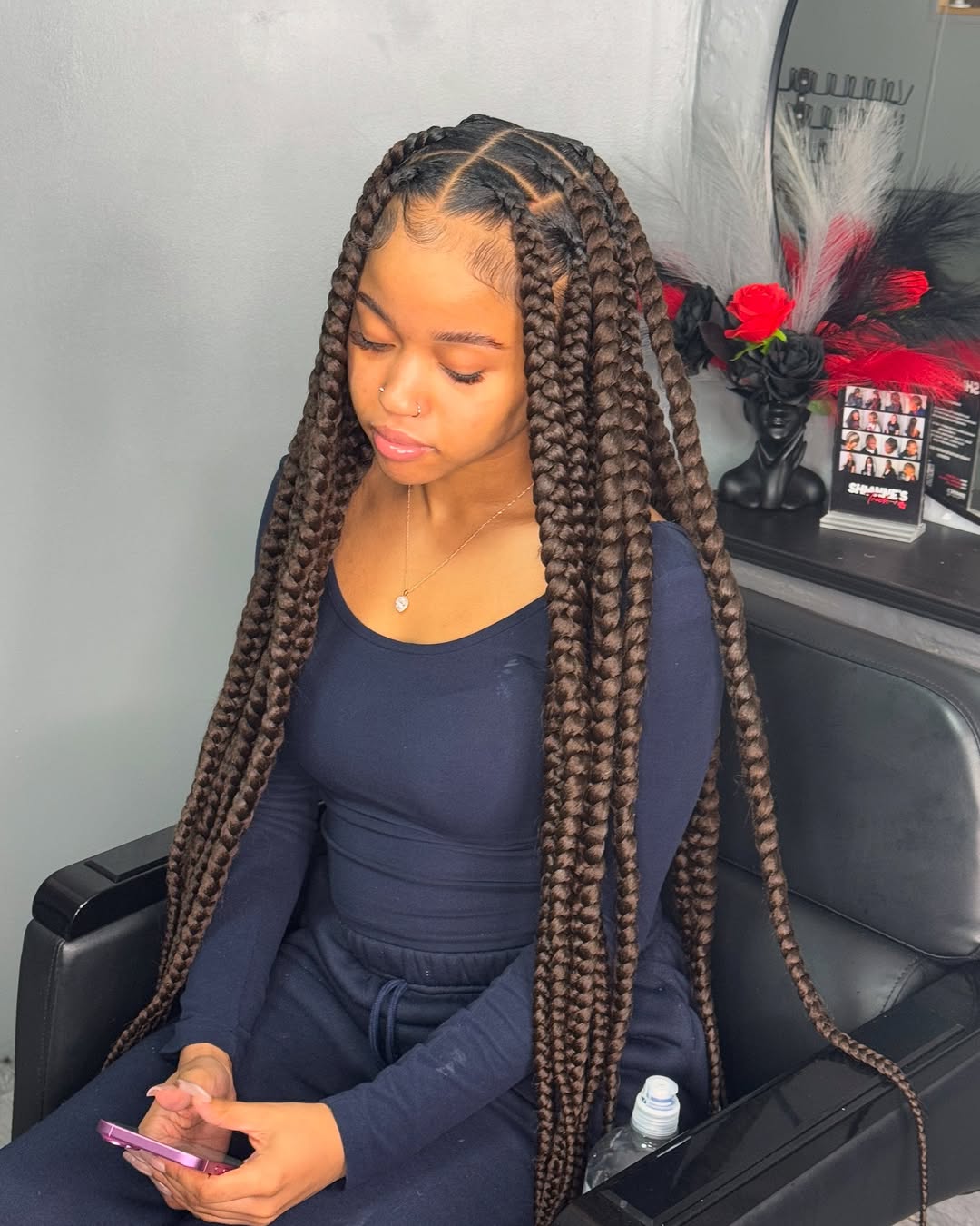 14 African Braids Hairstyles Ideas That Will Instantly Upgrade Your Look (No Effort Required) 10 Jumbo Braids