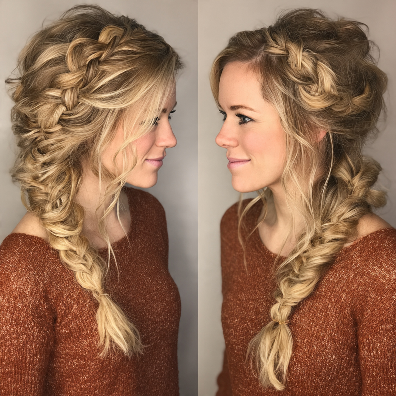 15 Cool Hairstyles Ideas That Will Instantly Upgrade Your Look (Yes, Even on a Lazy Day) 8 Loose Braided Side Style