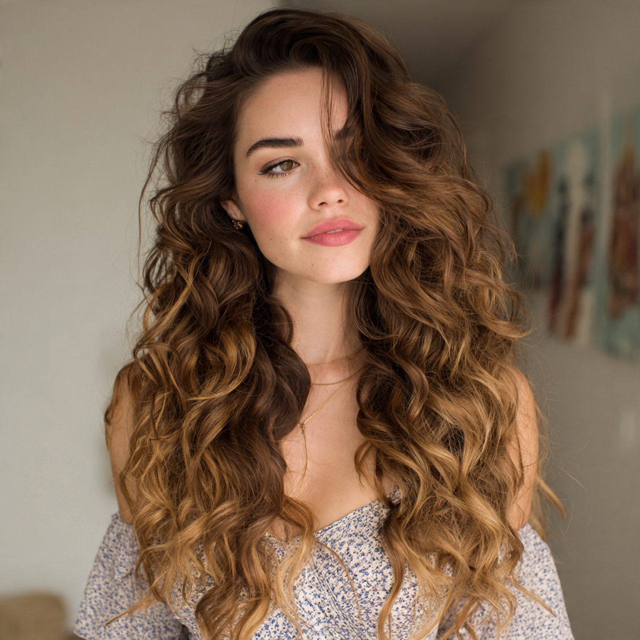 13 Curled Hairstyles Ideas That Will Instantly Upgrade Your Look (Seriously, It’s Giving Main Character Energy) 10 Loose Curls with Middle Part
