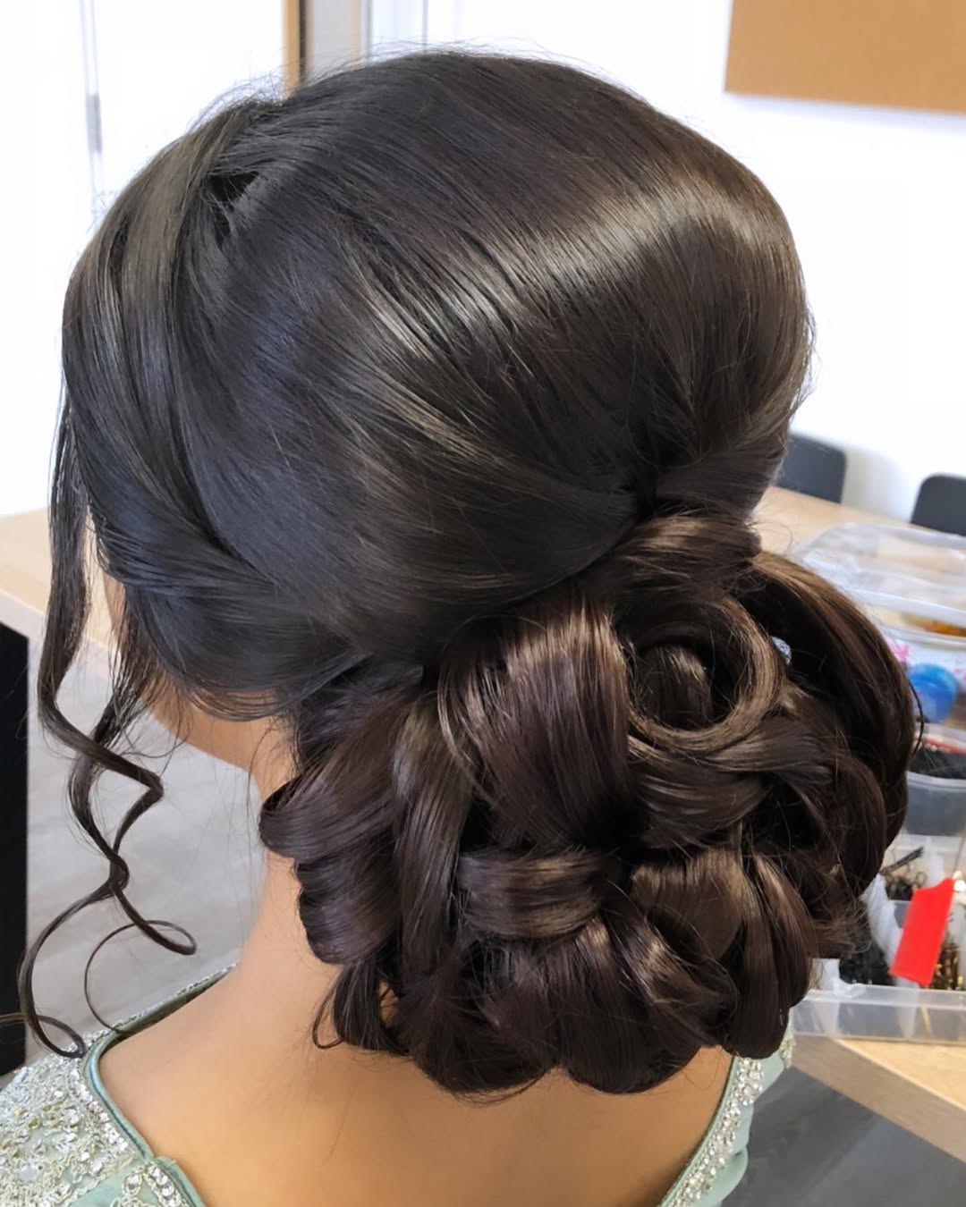 16 Adorable Curly Hairstyles for Kids That’ll Make Everyone Say “Wait… Who Did Their Hair?!” 14 Low Curly Bun