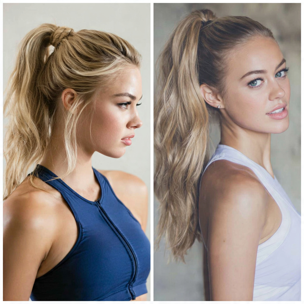 14 Sporty Hairstyles Ideas That Make You Look Effortlessly Cool (Even When You’re Late) 3 Sleek Low Bun