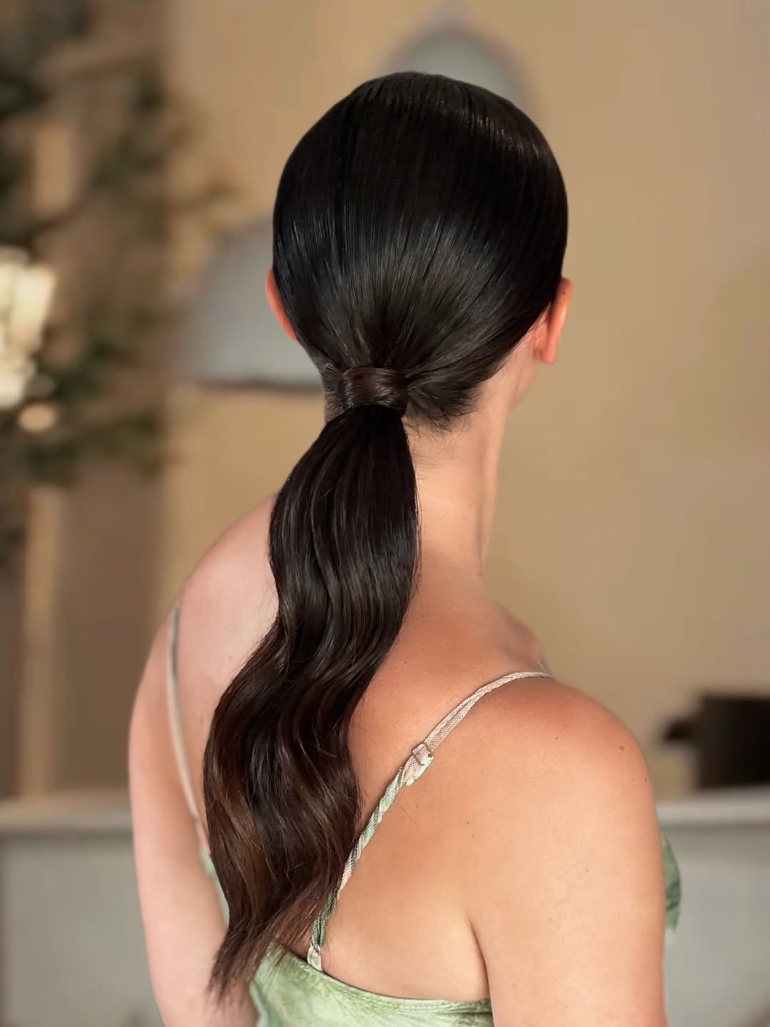 15 Cool Hairstyles Ideas That Will Instantly Upgrade Your Look (Yes, Even on a Lazy Day) 3 Sleek Low Ponytail