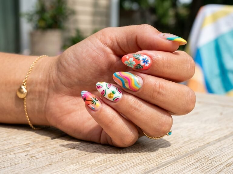 Summer Gel Nails