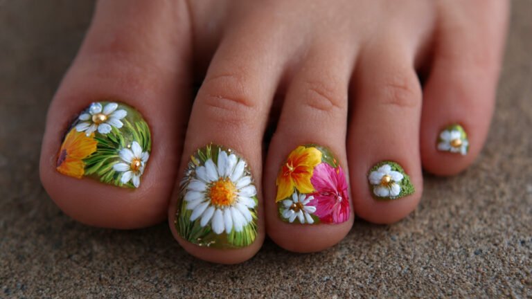 Summer Toe Nails