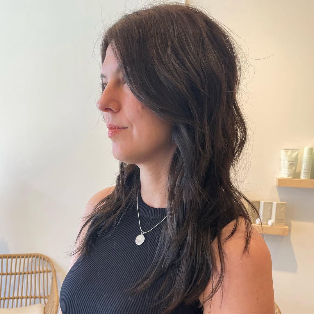 14 Shoulder-Length Hairstyles Ideas That Will Instantly Upgrade Your Look (Yes, Even on Lazy Hair Days) 7 Textured Shag Cut