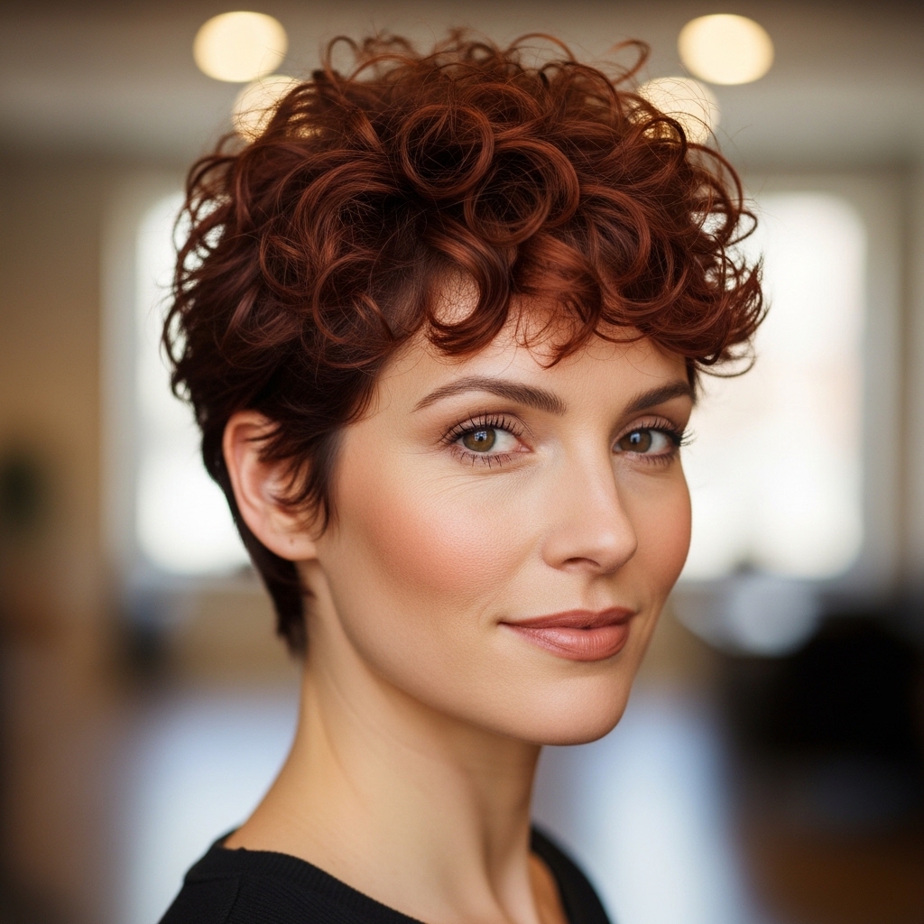 17 Curly Pixie Hairstyles That Are Seriously Too Cute (And Low-Key Genius) 17 Ultra Short Curly Pixie