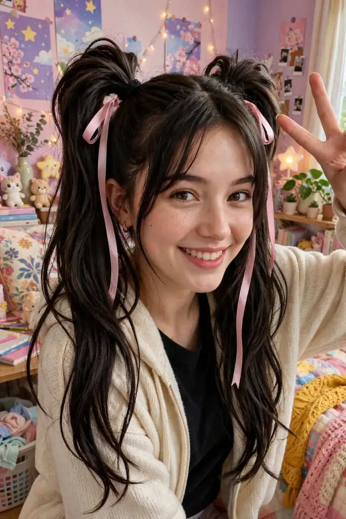 13 Anime Hairstyle Ideas, Sorted by the Character You Want to Channel 2 anime 01 high twin tails