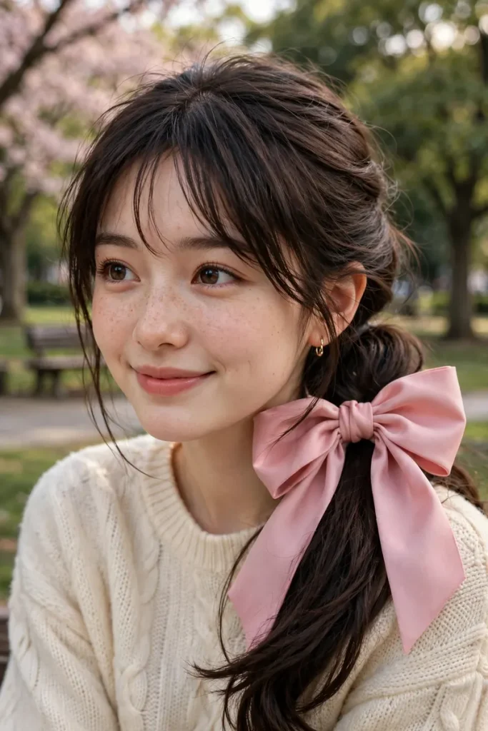 13 Anime Hairstyle Ideas, Sorted by the Character You Want to Channel 3 anime 02 side ponytail bow
