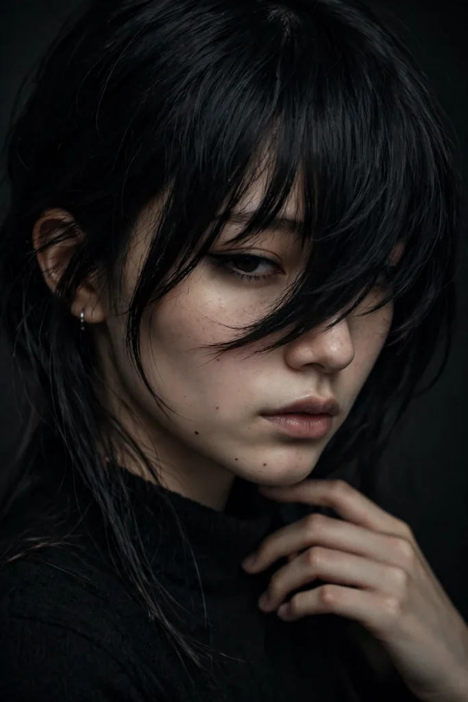 13 Anime Hairstyle Ideas, Sorted by the Character You Want to Channel 6 anime 05 one eye fringe