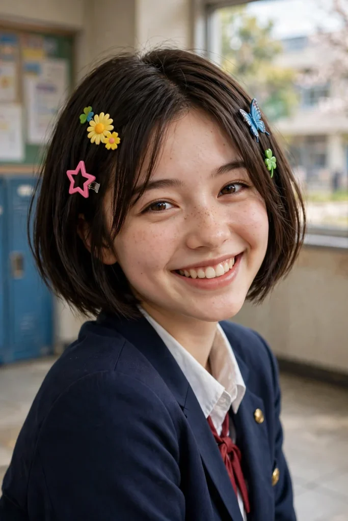 13 Anime Hairstyle Ideas, Sorted by the Character You Want to Channel 9 anime 08 bob hair clips