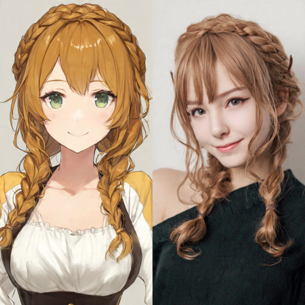 13 Anime Hairstyle Ideas That Will Instantly Upgrade Your Look (Main Character Energy Only) 10 braided crown for anime hairstyle