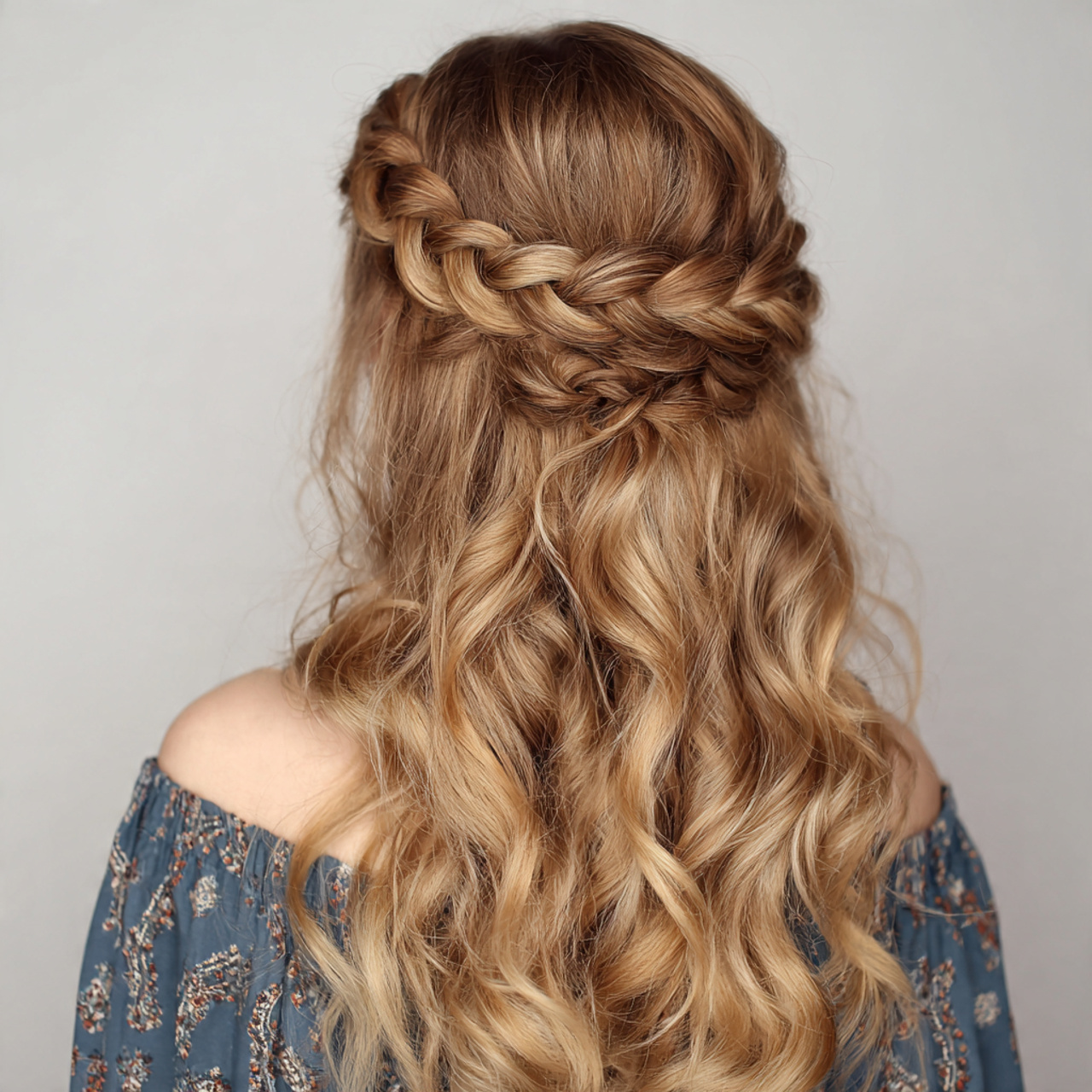 16 Adorable Curly Hairstyles for Kids That’ll Make Everyone Say “Wait… Who Did Their Hair?!” 7 Braided Crown with Loose Curls