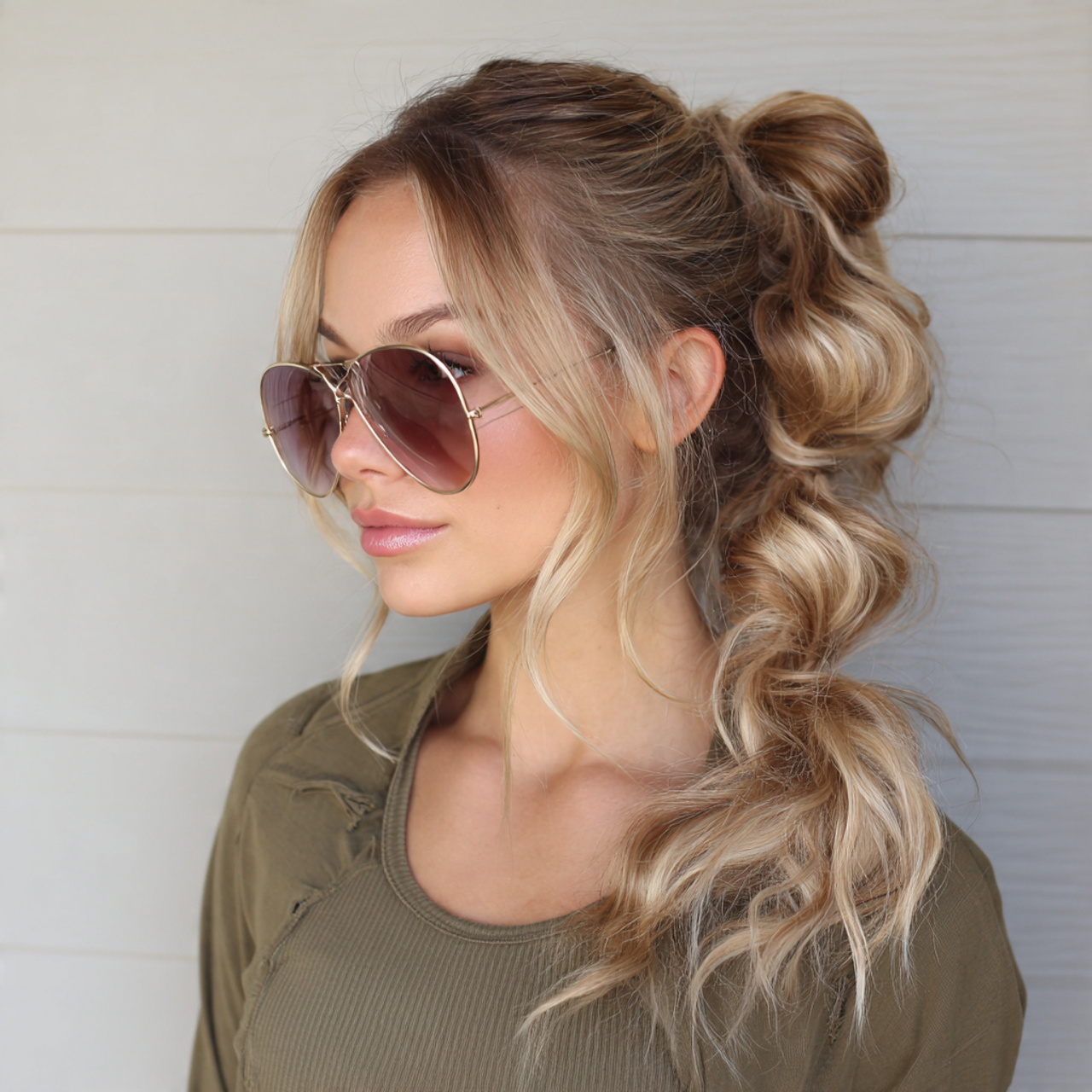 14 Sporty Hairstyles Ideas That Make You Look Effortlessly Cool (Even When You’re Late) 6 Messy Top Knot