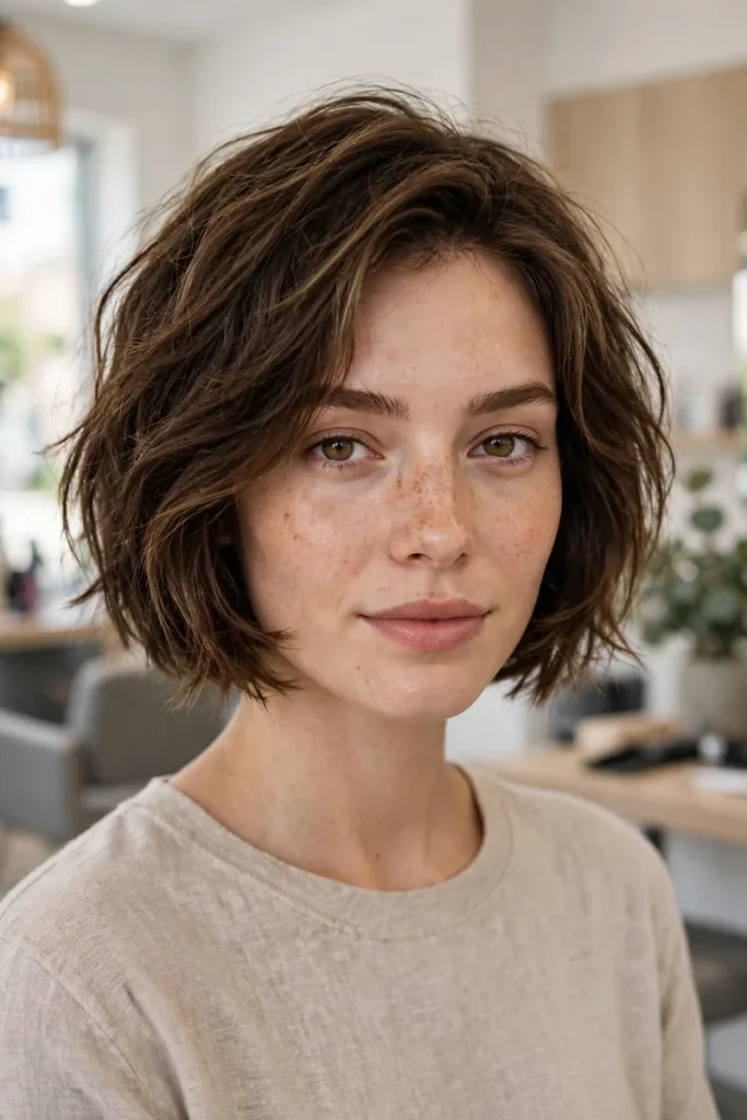 16 Choppy Bob Hairstyles Sorted by the Cutting Technique Behind Them 2 choppy 01 textured classic bob