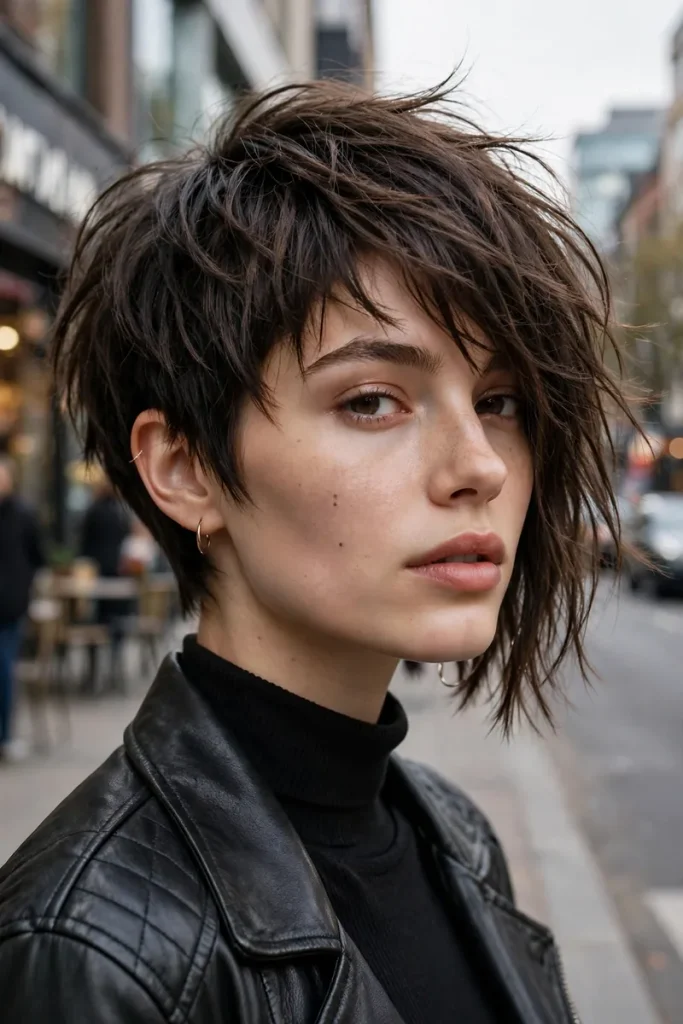 16 Choppy Bob Hairstyles Sorted by the Cutting Technique Behind Them 7 choppy 06 asymmetrical razored