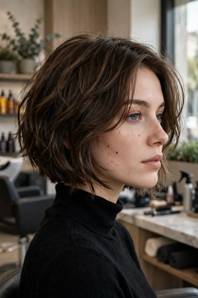 16 Choppy Bob Hairstyles Sorted by the Cutting Technique Behind Them 12 choppy 11 graduated choppy