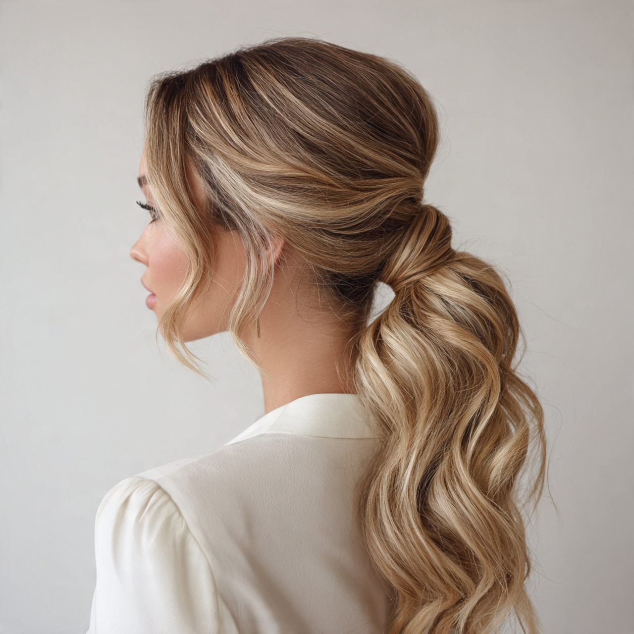 13 Curled Hairstyles Ideas That Will Instantly Upgrade Your Look (Seriously, It’s Giving Main Character Energy) 11 Curled Low Ponytail